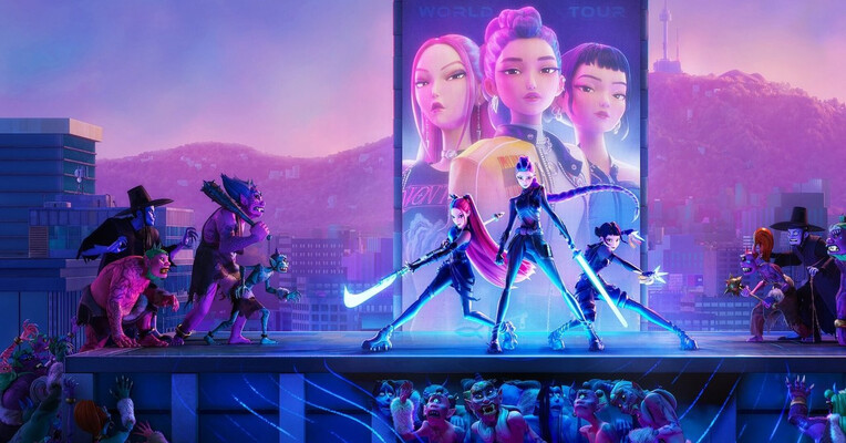 شکارچیان شیاطین کی‌پاپ - پس‌زمینه