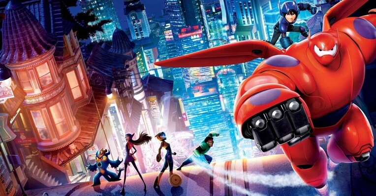 ۶ ابرقهرمان - پس‌زمینه