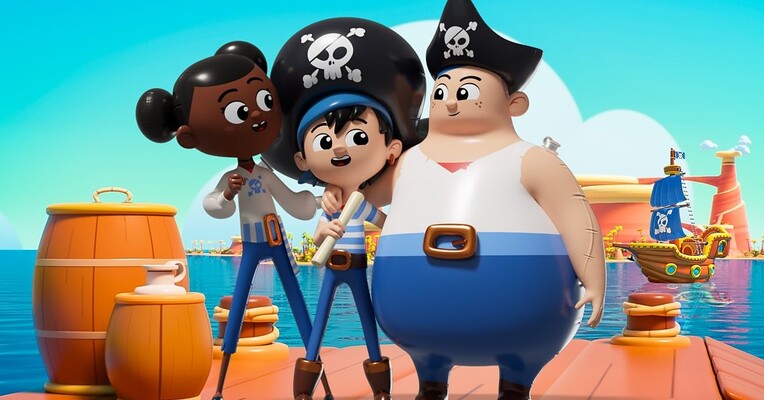 دزدان دریایی کوچولو - پس‌زمینه