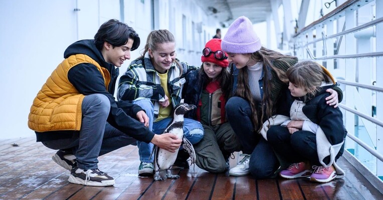 شاهکار خواهران آشوب. پنگوئن پل - پس‌زمینه