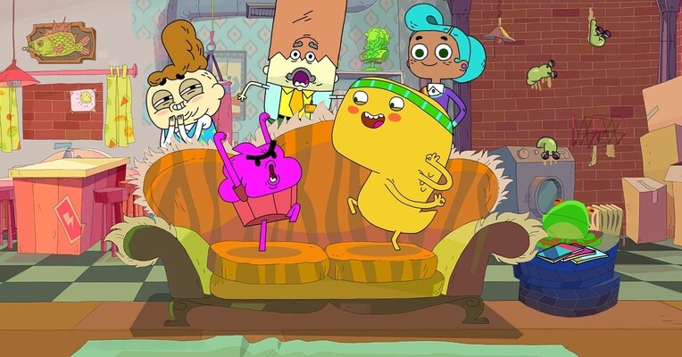 کاپ کیک و داینو - پس‌زمینه