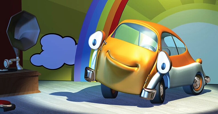 ماشینها خوب پرش بزرگ از پرتگاه - پس‌زمینه