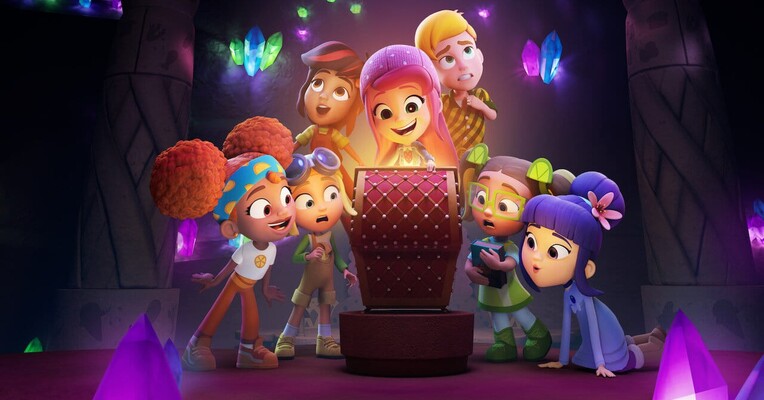 دختر توت فرنگی تعطیلات تابستانی - پس‌زمینه