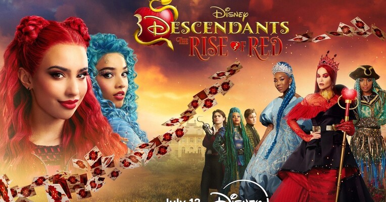 نوادگان: ظهور قرمز - پس‌زمینه