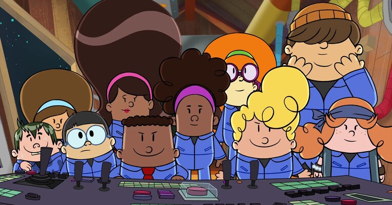 کاپیتان زیرشلواری در فضا - پس‌زمینه