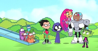  تصویر تایتان های نوجوان به پیش