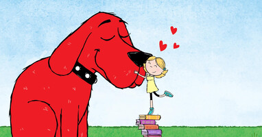  تصویر کلیفورد سگ بزرگ قرمز