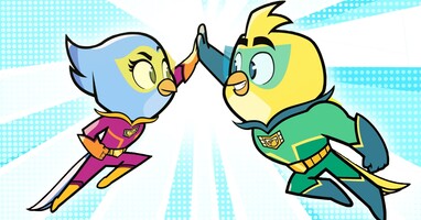  تصویر پرنده های ابرقهرمان