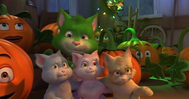  تصویر اسپوکلی و بچه گربه های کریسمس