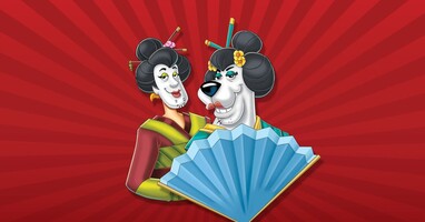  تصویر اسکو بی دوو! و شمشیر سامورایی