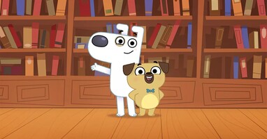  تصویر داگ کتاب دوست داره