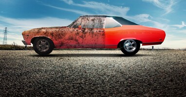  تصویر ماشین های قدیمی کثیف