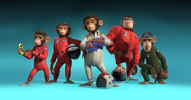  تصویر میمون های فضایی