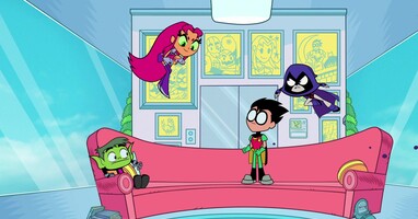  تصویر تایتان‌ها و دختران ابرقهرمان