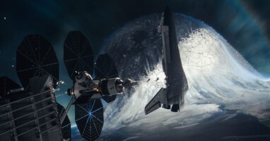  تصویر سقوط ماه