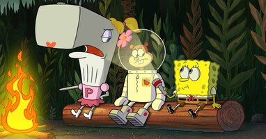  تصویر باب اسفنجی شلوار مربعی: وحشت در کمپ کورال