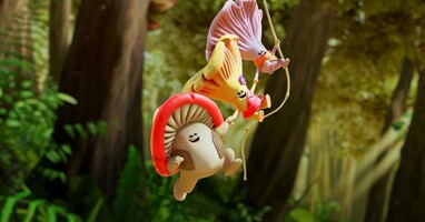  تصویر موش موش و شهر قارچ ها