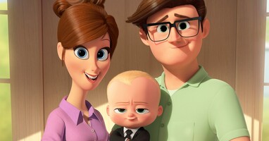  تصویر بچه رئیس