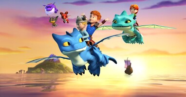  تصویر انیمیشن ناجیان اژدها سوار