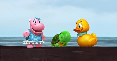  تصویر جوجه اردک خوش شانس