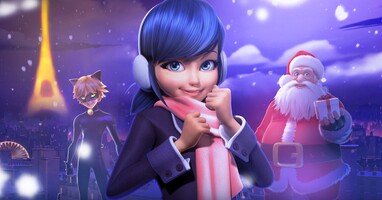  تصویر ماجراجویی دختر کفشدوزکی در پاریس: ویژه برنامه کریسمس