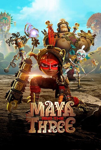 مایا و سه مبارز - پوستر