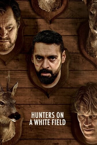 شکارچیان در دشتی سفید - پوستر