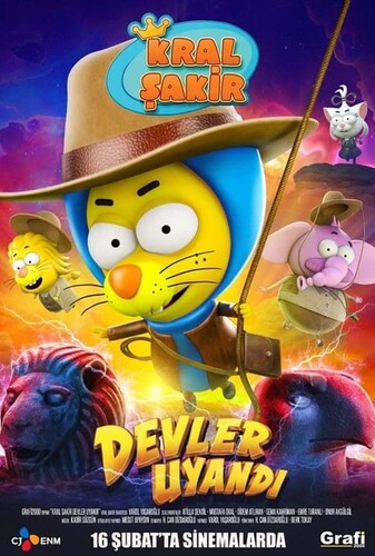 شاه شاکر: خیزش غول‌ها - پوستر