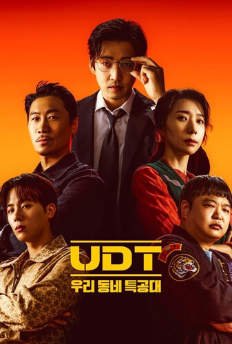 کره ای قهرمانان محله - پوستر